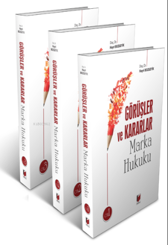 Görüşler ve Kararlar Marka Hukuku (3 Cilt) - Kitapiks.com