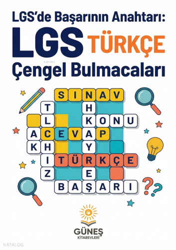 Güneş Kitabevleri LGS'de Başarının Anahtarı: LGS Türkçe Çengel Bulmaca