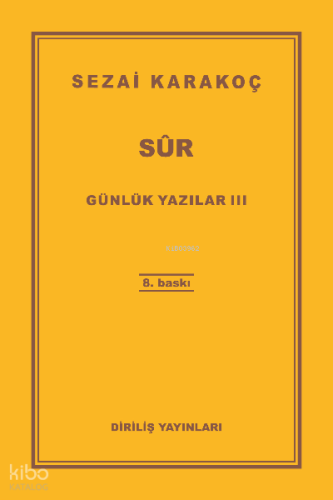 Günlük Yazılar 3 (Sur)