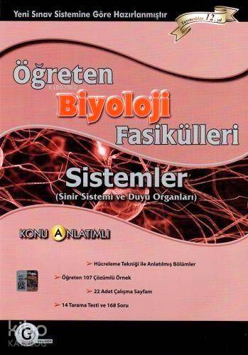 Gür Yayınları Öğreten Biyoloji Fasikülleri Sistemler ( Sinir Sistemi ve Duyu Organları ) Konu Anlatımlı Gür 
