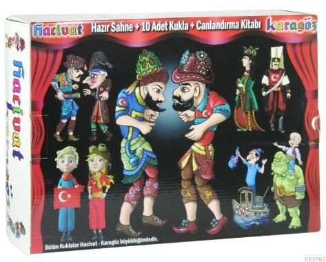 Hacivat Karagöz Kukla Oyun Seti - Kitapiks.com