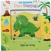 Hadi Keşfedelim - Dino Dünyası Yapbozlu Karton Kitap