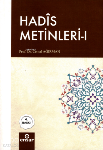 Hadis Metinleri 1 - Kitapiks.com