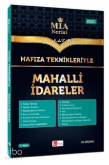 Hafıza Teknikleriyle Mahalli İdareler MİA Serisi Ali Argama Akfon Yayınları 2020; Tüm Kurum Sınavları İçin