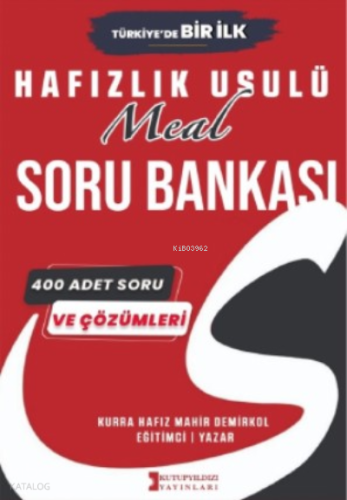 Hafızlık Usulü Meal Soru Bankası