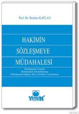 Hakimin Sözleşmeye Müdahalesi - Kitapiks.com