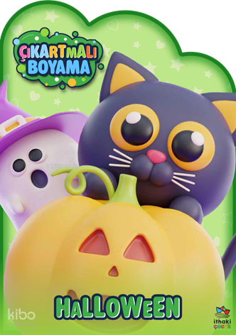Halloween Zamanı – Çıkartmalı Boyama Kitabı