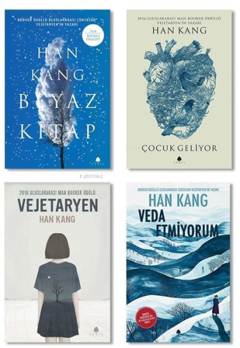 Han Kang Seti - 4 Kitap Takım - Kitapiks.com