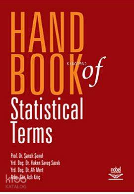 Hand Book of Statistical Terms - Kitapiks.com
