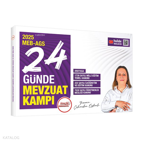 Hangi KPSS 2025 MEB-AGS 24 Günde Mevzuat Bilgisi Kampı