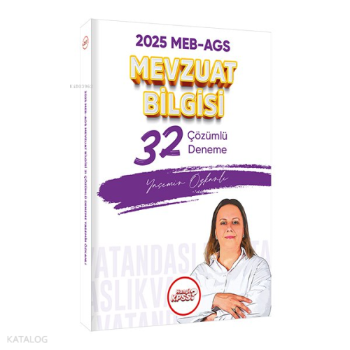 Hangi KPSS 2025 MEB-AGS Mevzuat Bilgisi Çözümlü 32 Deneme Sınavı