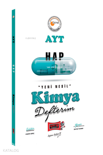 Hap AYT Kimya Defterim