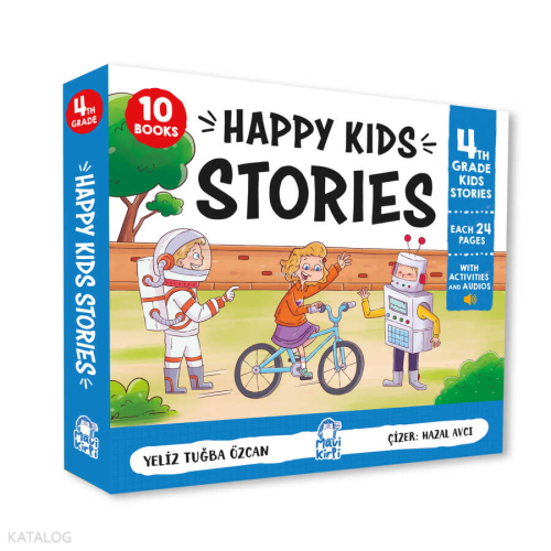 Happy Kids Stories 4 - 10 Kitap