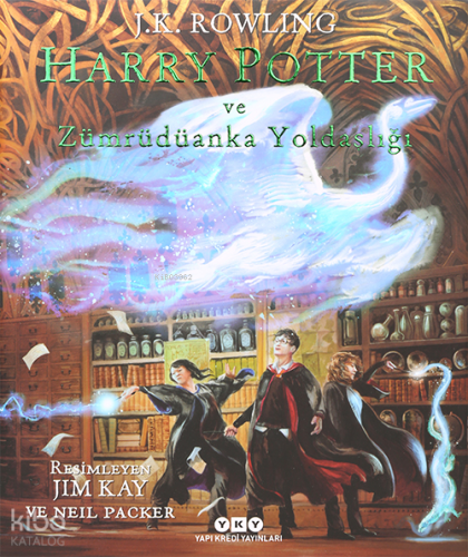 Harry Potter ve Zümrüdüanka Yoldaşlığı- 5 (Resimli -  Özel Baskı - Ciltli)