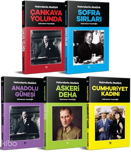 Hatıralarla Atatürk Seti - 5 Kitap