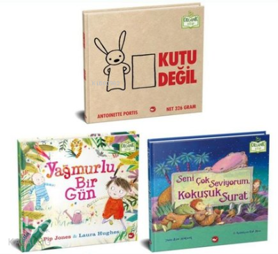 Hayal Gücümü Geliştiriyorum Seti - Organik Kitap (3 Kitap Takım) - Kit