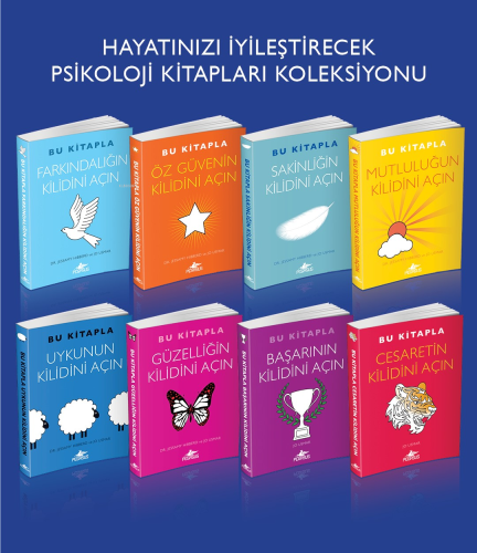 Hayatınızı İyileştirecek Psikoloji Kitapları Koleksiyonu (8 Kitap) - K