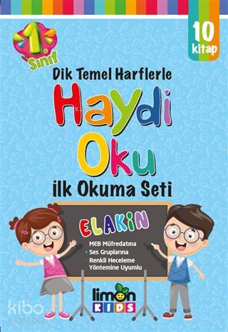 Haydi Oku - 1. Sınıf İlk Okuma Seti (10 Cilt Takım)