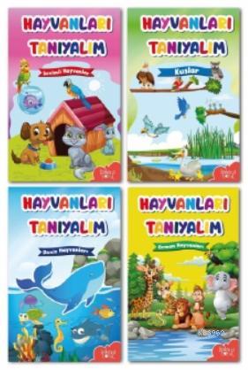 Hayvanları Tanıyalım Seti (4 Kitap)