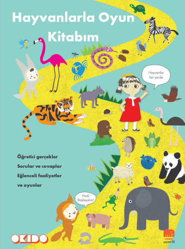 Hayvanlarla Oyun Kitabım - Kitapiks.com