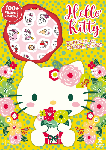 Hello Kitty - Çok Çıkartmalı Boyama Kitabı