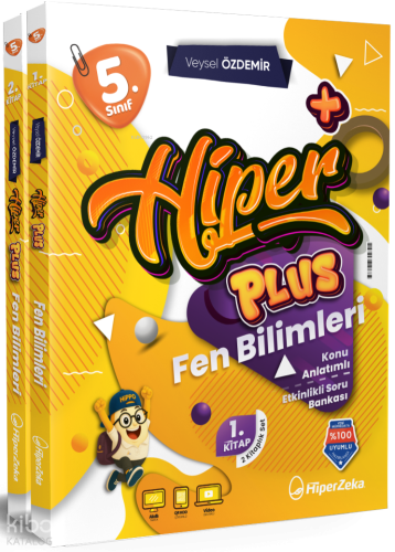 Hiper Zeka 5. Sınıf Hiper Plus Fen Bilimleri Konu Anlatımlı & Soru Bankası