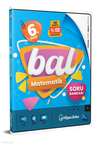 Hiper Zeka 6. Sınıf Bal Matematik Soru Bankası
