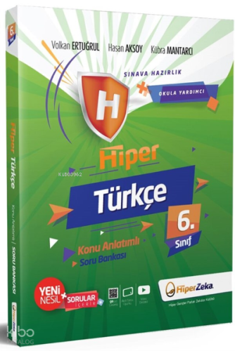 Hiper Zeka 6. Sınıf Hiper Türkçe Konu Anlatımlı & Soru Bankası