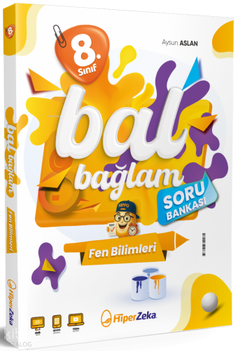 Hiper Zeka 8. Sınıf Bal Bağlam Fen Bilimleri Soru Bankası
