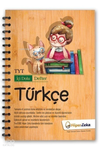 Hiper Zeka TYT Türkçe İçi Dolu Defter
