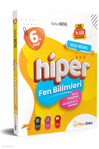 Hiper Zeka Yayınları 6. Sınıf Hiper Fen Bilimleri Konu Anlatımlı Soru 