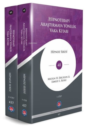 Hipnoterapi Araştırmaya Yönelik Vaka Kitabı Seti - 2 Kitap Takım - Kit