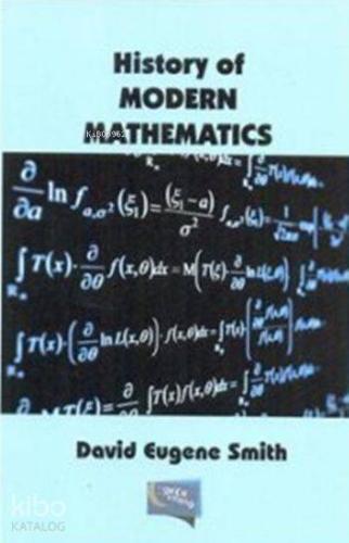 History Of Modern Mathematics - Kitapiks.com