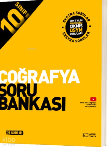 Hız Yayınları 10. Sınıf Coğrafya Soru Bankası