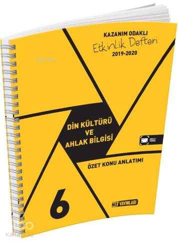 Hız Yayınları 6. Sınıf Din Kültürü ve Ahlak Bilgisi Özet Konu Anlatımı Hız