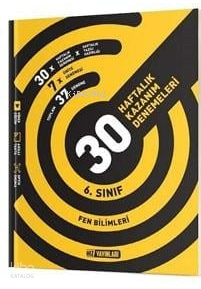 Hız Yayınları 6. Sınıf Fen Bilimleri 30 Haftalık Deneme