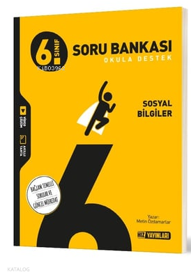 Hız Yayınları 6. Sınıf Sosyal Bilgiler Soru Bankası