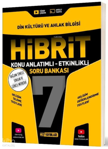 Hız Yayınları 7. Sınıf Hibrit Din Kültürü ve Ahlak Bilgisi Soru Bankas
