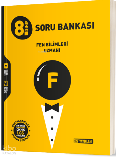 Hız Yayınları 8. Sınıf Fen Bilimleri Uzmanı Soru Bankası