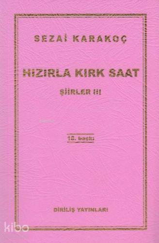 Hızırla Kırk Saat; Şiirler 3