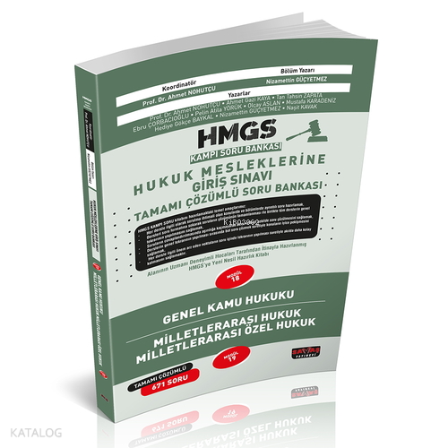 HMGS Kampı Genel Kamu Hukuku, Milletlerarası Hukuk Soru Bankası