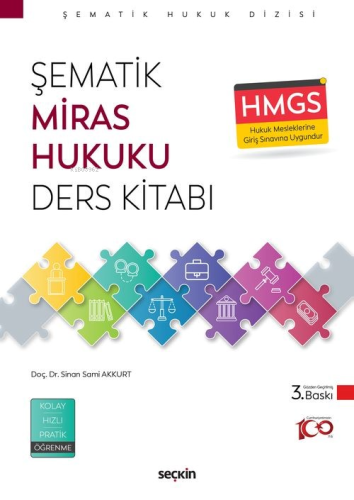 HMGS Şematik Miras Hukuku Ders Kitabı - Kitapiks.com