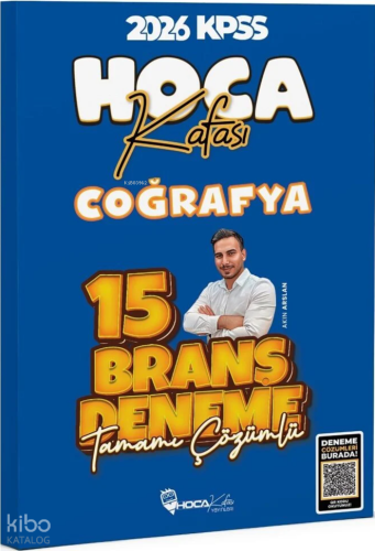 Hoca Kafası 2026 KPSS Coğrafya 15 Deneme Tamamı Çözümlü