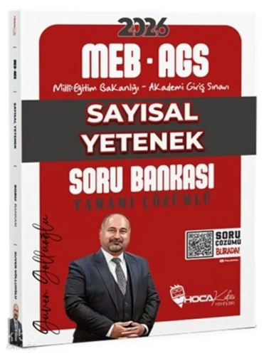 Hoca Kafası 2026 MEB-AGS Sayısal Yetenek Soru Bankası Çözümlü