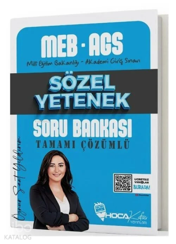 Hoca Kafası Yayınları 2025 MEB-AGS Sözel Yetenek Soru Bankası Çözümlü - Öznur Saat Yıldırım