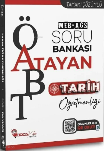 Hoca Kafası Yayınları ÖABT MEB-AGS Tarih Öğretmenliği Atayan Soru Bank