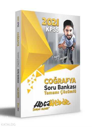 HocaWebde Yayınları 2021 KPSS Coğrafya Soru Bankası