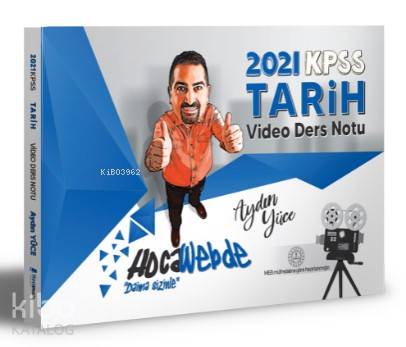 HocaWebde Yayınları 2021 KPSS Tarih Video Ders Notu
