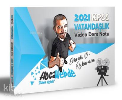 HocaWebde Yayınları 2021 KPSS Vatandaşlık Video Ders Notu