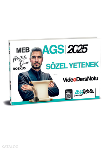 HocaWebde Yayınları 2025 MEB AGS SözelYetenek Video Ders Notu